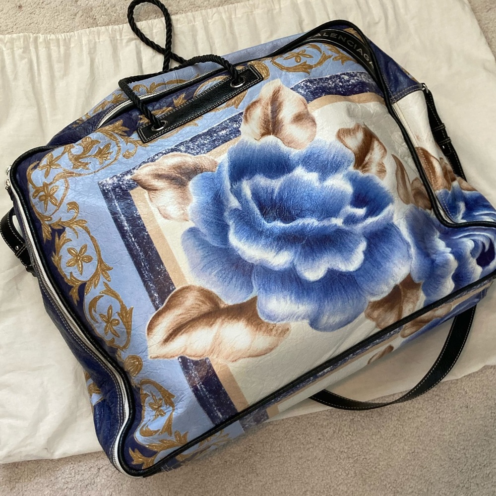 XL lamb skin blanket bag